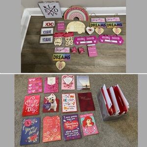 Valentines Day Cards / Home Decor Bundle New!